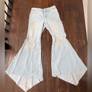 NWT Free People bell bottom jeans